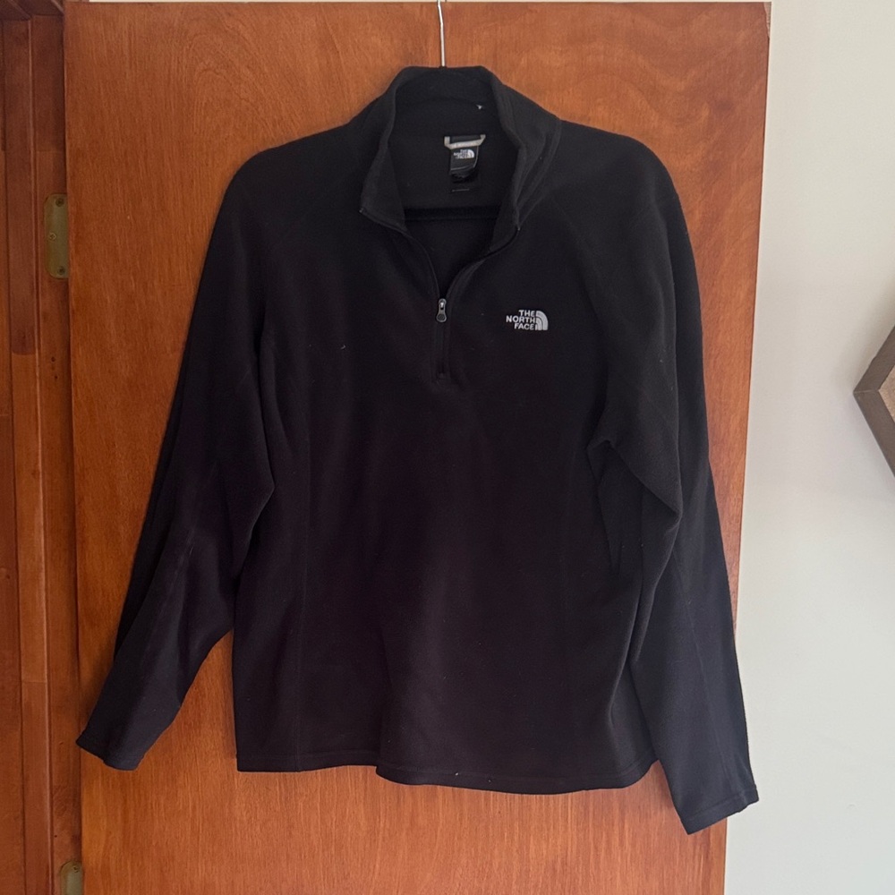 The North Face Black Half-Zip Pullover